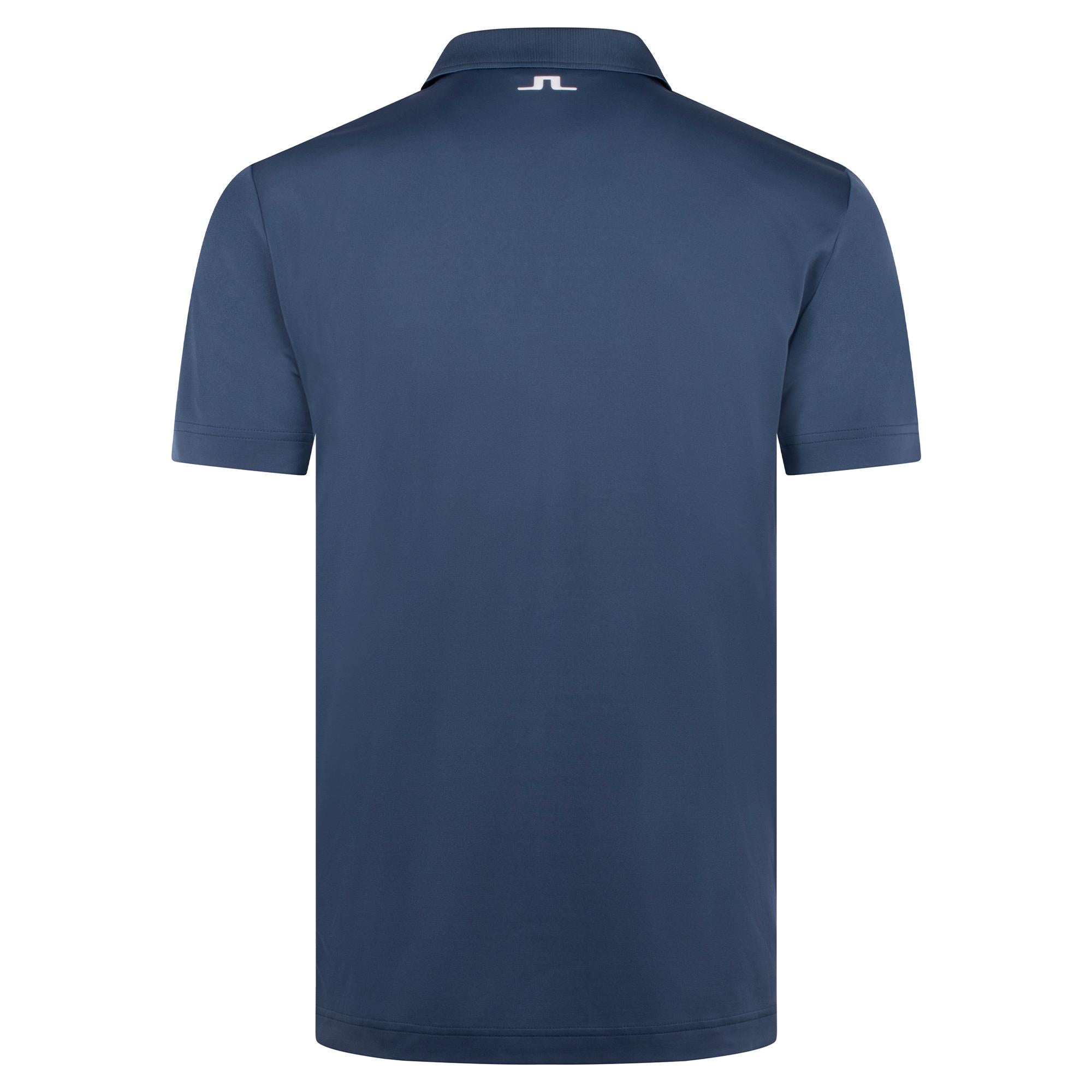 J Lindeberg Lionel Mens Golf Polo Shirt Vintage Indigo